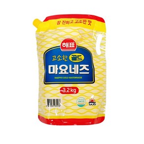 해표 고소한 골드 마요네즈 3.2kg 업소용 식자재, 1개