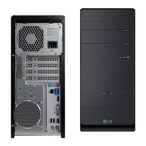 LG 윈도우11 i5 i7 중고컴퓨터 본체 사무용 주식용 데스크탑, 블랙본체 키마장, B70FV i7-8700, 240GB, 16GB, WIN11 Po