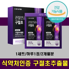 팔 다리 어깨 무릅 뻣뻣한 시큰한 관절 연골 구절초 추출분말 추출물 리나린 고함량 운동선수 등산 골프 손목 허리 과체중 무릎관절 에좋은 영양제 식약처인증 구절초영양제 중년, 2개