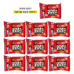 폭스코리아 꼬불꼬불 매콤한 라볶이, 10개, 30g