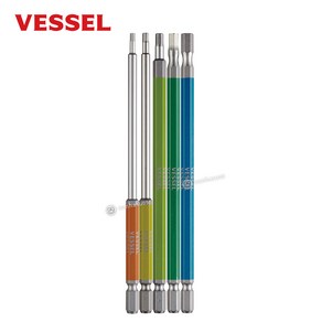 VESSEL 베셀 헥스세트 (롱타입) GS5P-32 (150mm) 5PCS 1판 육각비트 헥스비트