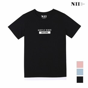 NII 아동 어깨 단추 티셔츠 2NNKARTM3301