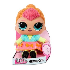 LOL 서프라이즈 네온큐티 Neon QT Huggable Soft Plush Doll