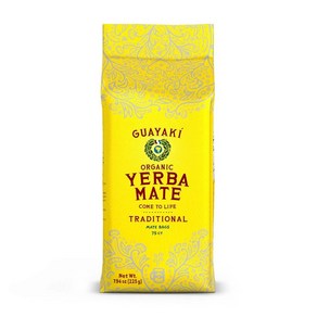 75 Tea Bags (Pack of 1) Tea Bags Guayakí Yeba M 티백 75개(1팩) 티백 Guayakí Yeba Mate 유기농 전통 무가당 단일, 1개, 3g