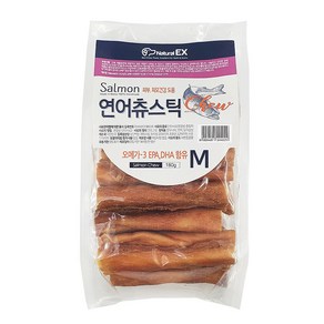 네츄럴이엑스 연어츄스틱M, 180g, 1개