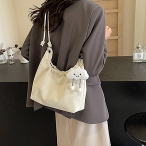 [쵸피랑]여성 가죽 데일리 숄더백