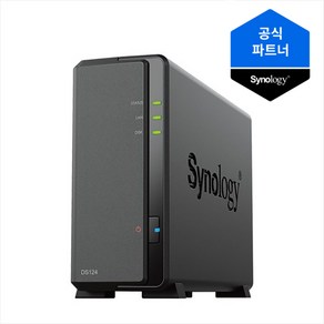 시놀로지 나스 1베이 NAS 정품 클라우드 DS124, DS124 [하드미포함]