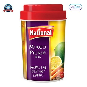 Mixed Pickle NATIONAL 1kg Pakistan 혼합 피클 내셔널 파키스탄, 1개