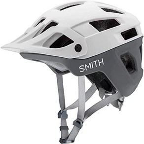 스미스 Smith Optics Engage MIPS 마운틴 사이클링 헬멧 - 매트 포피/테라 M, Matte White/Cement