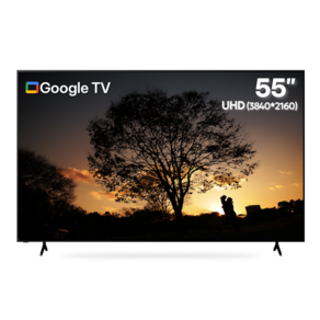 에어리브 55 4K 구글 안드로이드 스마트TV HDR10 NTR-SM55UHD, 고객직접설치, 스탠드형, 138cm(55인치)