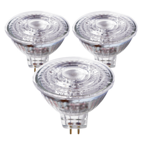 오스람 LED 할로겐 MR16 4.5W 전구 3P (3개입) 램프