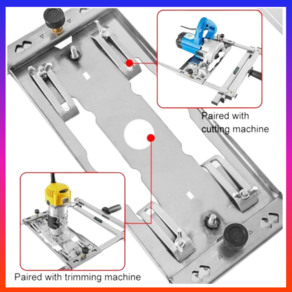 전기 원형 톱 트리머 기계 목공 라우터 절단기 엣지 가이드 포지셔닝 절단 목재 보드 도구