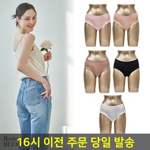 신영와코루 로맨틱블룸 데일리 헴 팬티 패키지 5종(R262)