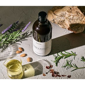 99% 식물성 추출오일로 안전한 프레비타 아로마 바디오일 [라벤다 로즈마리], 2개, 500ml
