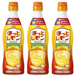 아사히 음료 '휴게 레몬' 희석용 470ml×3개, 3개, 0.47l