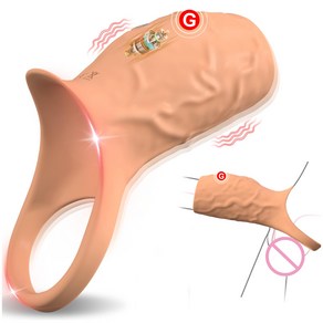 전동 마사지기 스트레칭 안마기 진동 미니 핸디 허리 다리 어깨 손목 무릎 HESEKS 슬리브 용 콕 링 G, 04 Flesh, 한개옵션1