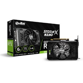 이엠텍 지포스 RTX 3050 KalmX D6 6GB 그래픽카드, 1개, 선택하세요