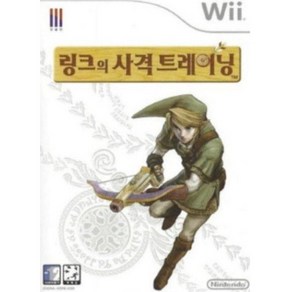 [중고] 링크의 사격트레이닝 국내판 정품 닌텐도 위 wii CD, 링크의사격트레이닝