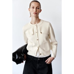 ZARA 자라 골든 버튼 니트 가디건 9598/009 9598009