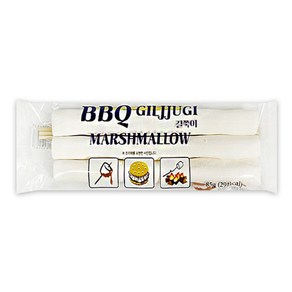 비비큐 길쭉이 머쉬멜로우 85g 마시멜로, 8개