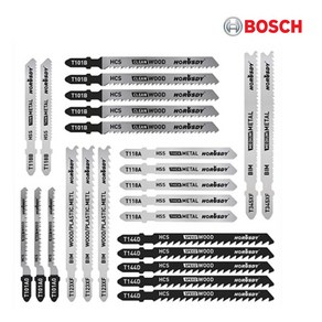 BOSCH 보쉬 세트 판매 직소날 직소기날 모음 직쏘날 스테인레스 알루미늄 목재 철재 아크릴, 선택01.T111C(목재용), 1개