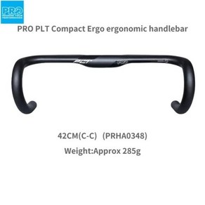 자전거 카본 에어로 드롭바 핸들바 언노운 픽시 핸들 로드롭바 Shimano PRO PLT 소형 및 Ego 인체 공학적 도로 드롭 바, 1개, 5) PLT Ego 42CM