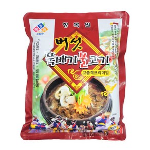 푸드라인_ 청목원 버섯 뚝불고기, 1개, 390g, 390g