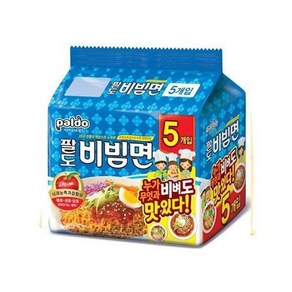 팔도 비빔면 멀티팩 5개입, 5개