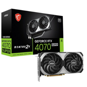 MSI 지포스 RTX 4070 SUPER 벤투스 2X OC D6X 12GB, RTX4070