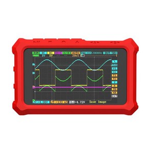 오실로스코프 고무 보호 케이스 Ds213 Dso213 Ds203 Dso230 적색, 1개