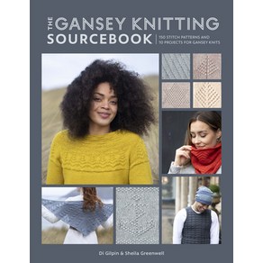 (영문도서) The Gansey Knitting Soucebook: 150 Stitch Pattens and 10 Pojects fo Gansey Knits Papeback, David & Chales, English, 9781446308516