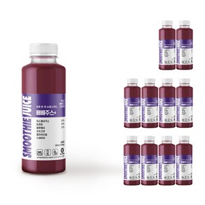 쥬스어트 빼빼주스 클렌즈 주스 300ml 아스파라거스 토마토 블루베리 쥬스, 10개