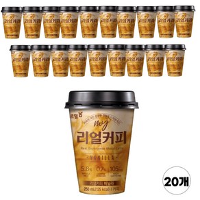 푸르밀 리얼커피 바닐라라떼 250ml