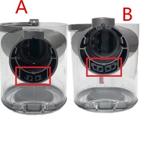 다이슨 호환 진공 청소기 먼지통 V6 DC58 DC59 DC62 DC74 부품 먼지 수집, 2.B, 1개