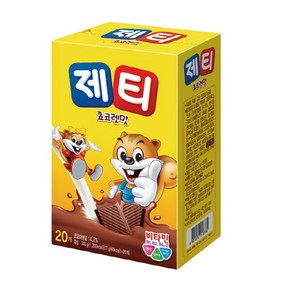 제티 초코 17gx20T 동서식품 초코렛맛 20개입 1통, 1개, 340g