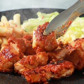 [쇼핑엔티] G[큰품닭갈비] 통닭다리살로 만든 순살 춘천닭갈비 500g x 2팩 (춘천직송), 2개