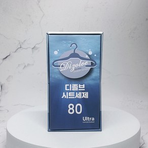 디졸브 시트세제 ulta 린넨향 80매, 1개