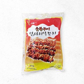 화영 숯불닭꼬치 80g, 20개