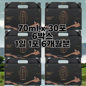 이경제 흑염소 진액원, 6박스, 2.1L