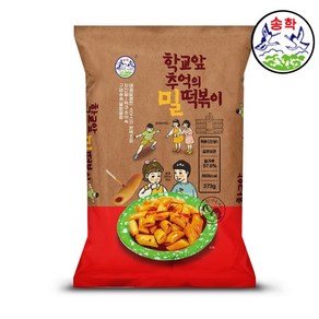 송학 학교앞 추억의 밀떡볶이 373g, 1개