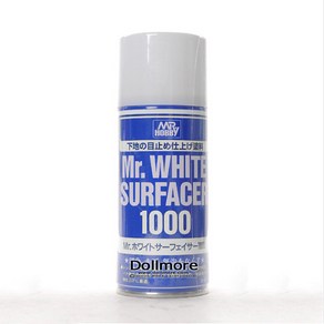 돌모아 구체관절인형 만들기 커스텀돌 제작 백색 흰색 서페이서 - WHITE SURFACER 1000 (캔) - 170ml