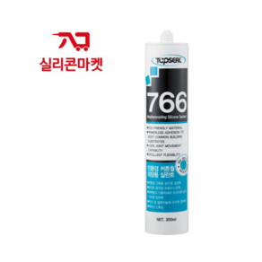 탑씰 766 외장용 흑색 실리콘 렉산 판넬 외장 외부 실리콘 탑프라실리콘, 1개