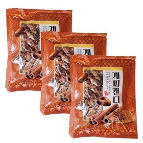 청우식품 계피맛캔디, 420g, 3개
