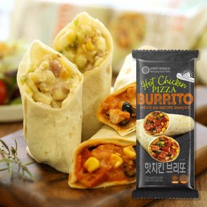 [KT알파쇼핑][BURRITO] 핫치킨 브리또 125g×5개입, 125g, 5개