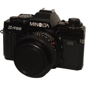 Konica Minolta미놀타 X700 35mm 필름 SLR with 미놀타 MD 50mm 12 수동 포커스 렌즈, 1개