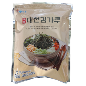 청푸른 대천김 김가루, 1kg, 1개