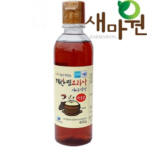 새마원 계란찜요리사 새우액젓 420g, 1개