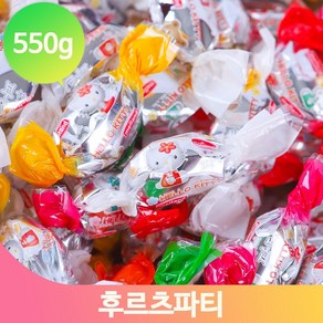 과일맛 믹스 사탕 550g 후르츠파티 유치원 어린이 식당 음식점 캔디 후식