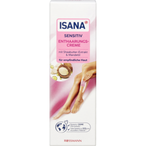 독일 로스만 ISANA 이사나 제모 크림 센시티브 150ml, 1개