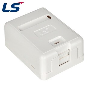 [LS전선] LS-SMB-1PORT 노출형 아울렛 박스 1구, 1개